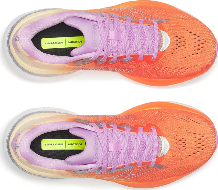 Saucony Women's Ride 19 Fire/Orchid Saucony