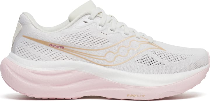 Saucony Women's Ride 19 White/Silk Saucony
