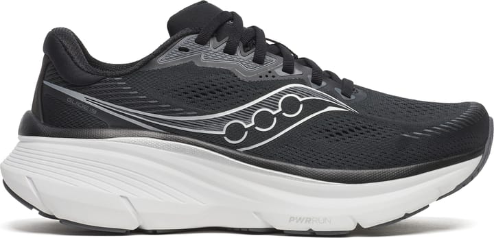 Saucony Women's Guide 19 Wide Black/silver Saucony