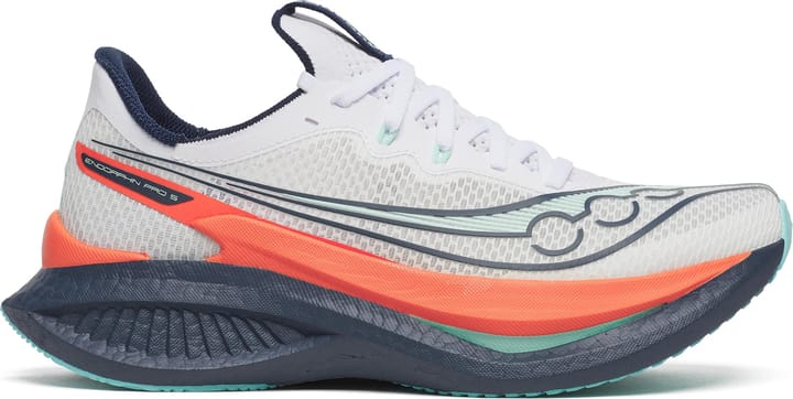 Saucony Women's Endorphin Pro 5 White/navy Saucony