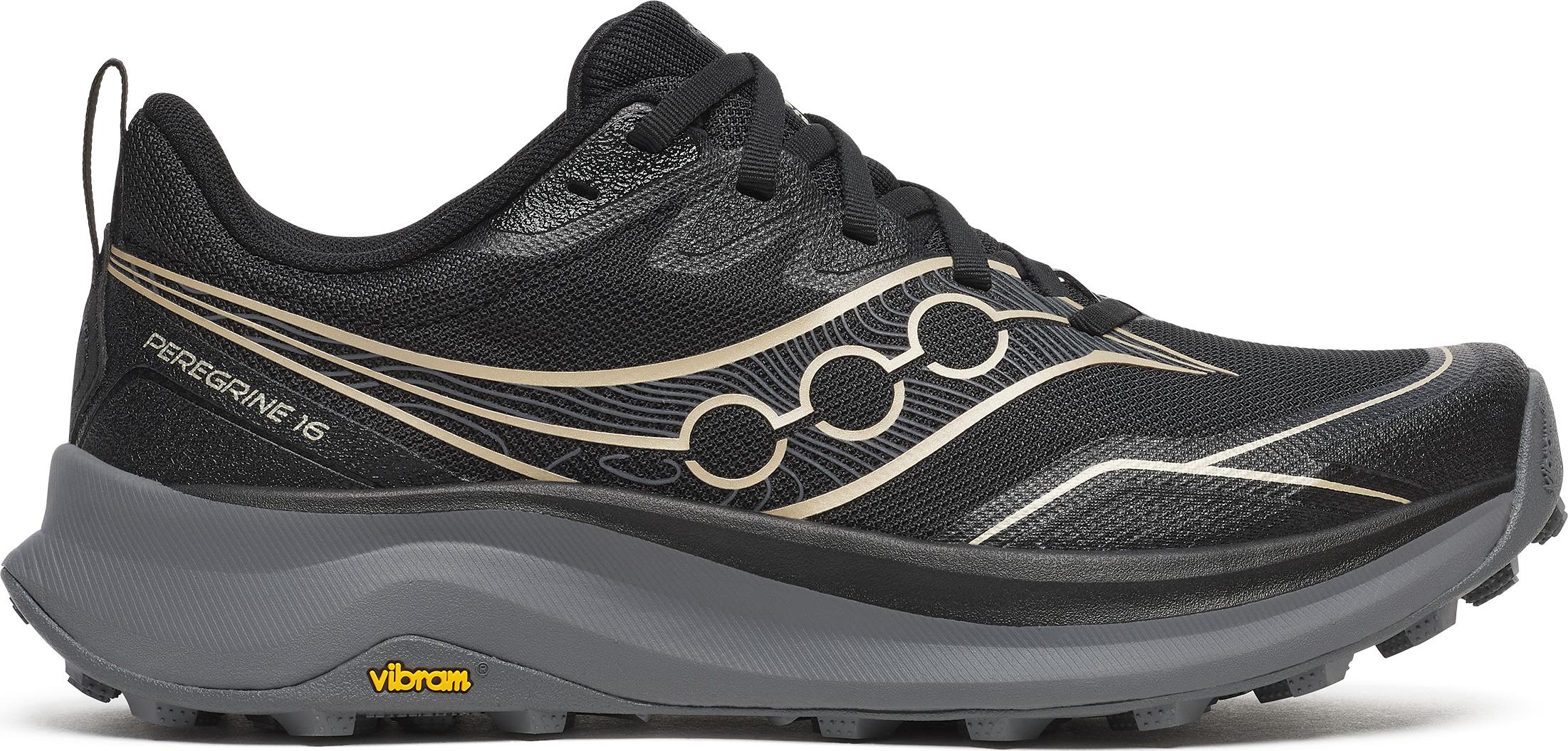 Saucony Women's Peregrine 16 Black/carbon