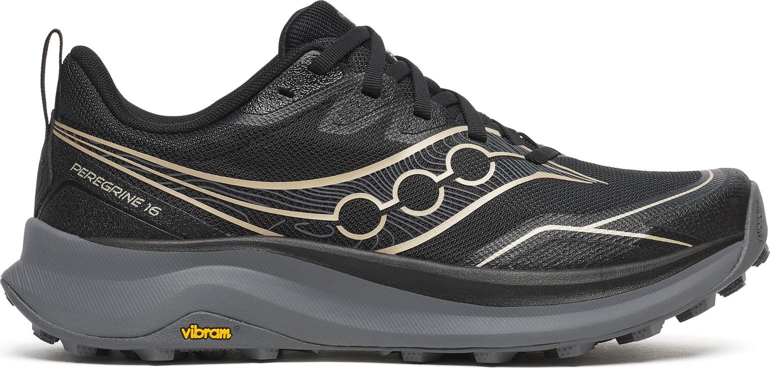 Saucony Women's Peregrine 16 Black/carbon