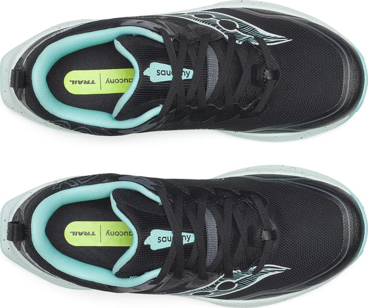 Saucony Women's Peregrine 16 GORE-TEX Black/aqua Saucony