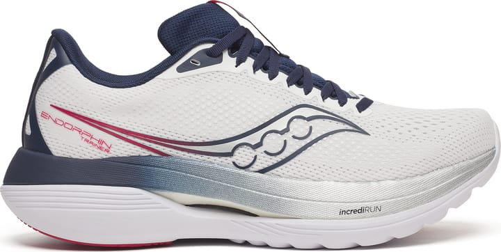 Saucony Men's Endorphin Trainer White/navy Saucony