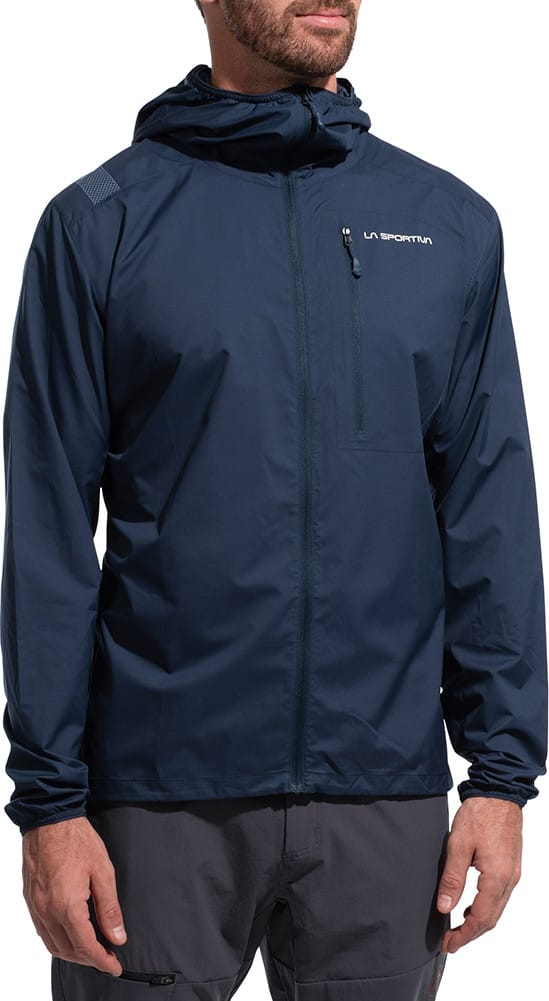 La Sportiva Men's Wall Breeze Stretch Jacket Night Sky/chalk La Sportiva