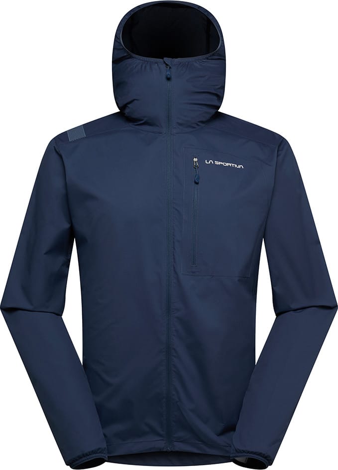 La Sportiva Men's Wall Breeze Stretch Jacket Night Sky/chalk La Sportiva