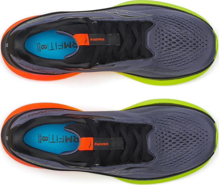 Saucony Men's Ride 18 Shadow/vizi Saucony Saucony Men's Ride 18 Shadow/vizi Saucony