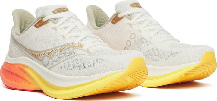 Saucony Men's Endorphin Speed 5 Wide Ivory/fire Saucony