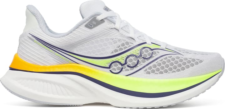 Saucony Men's Endorphin Speed 5 White/Citron Saucony Saucony Men's Endorphin Speed 5 White/Citron Saucony
