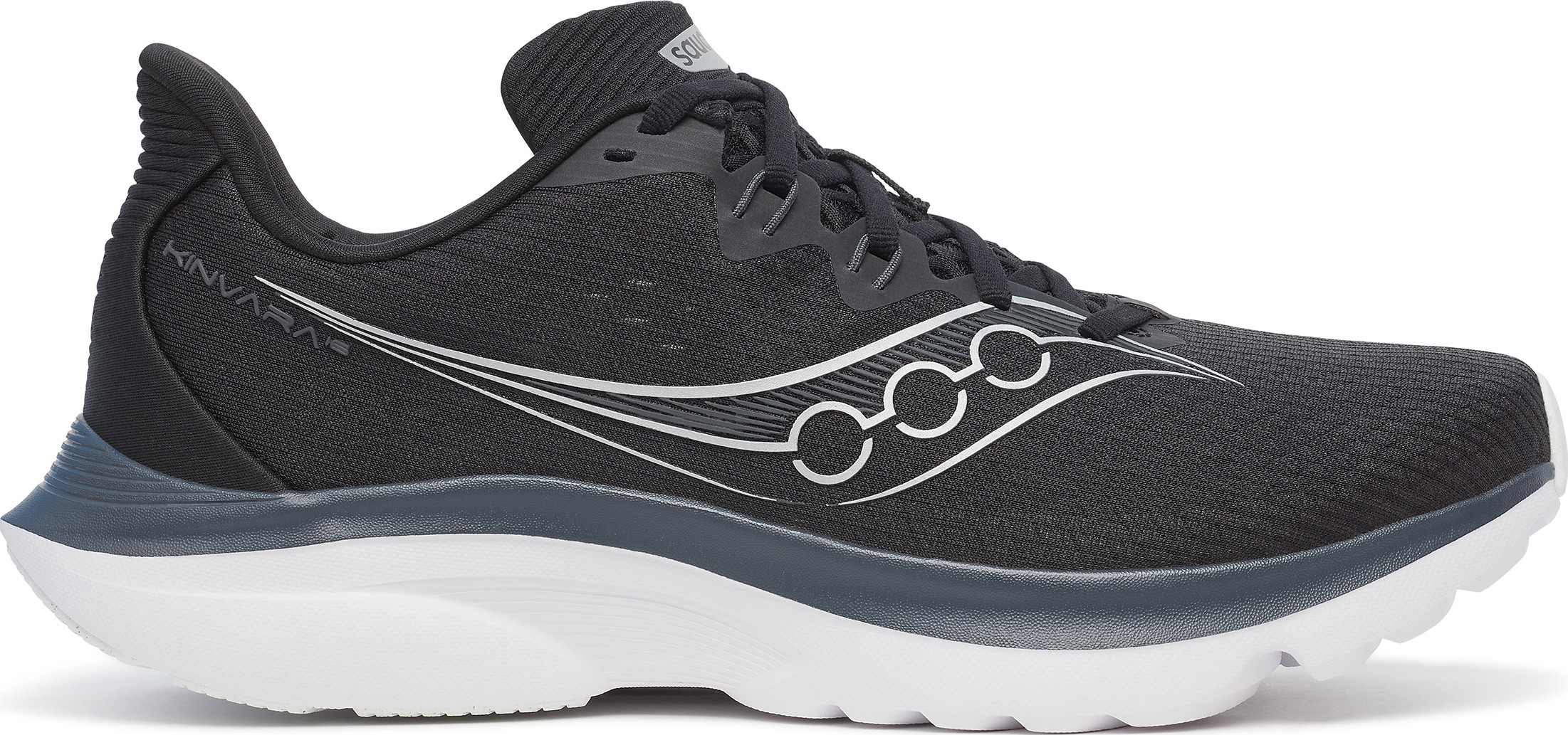 Saucony Men's Kinvara 16 Black/white Løpesko 44.5