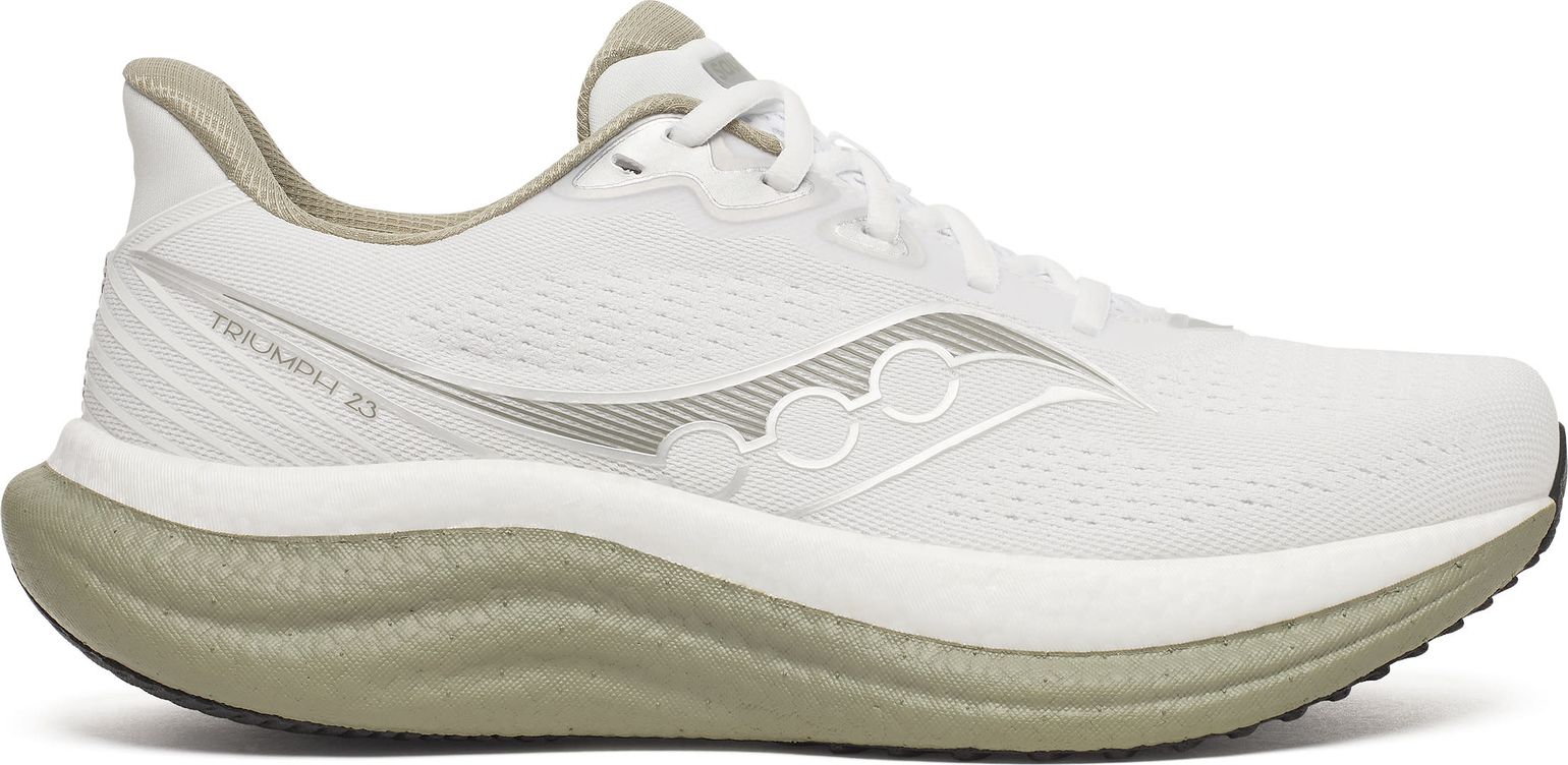 Saucony Men's Triumph 23 White/laurel