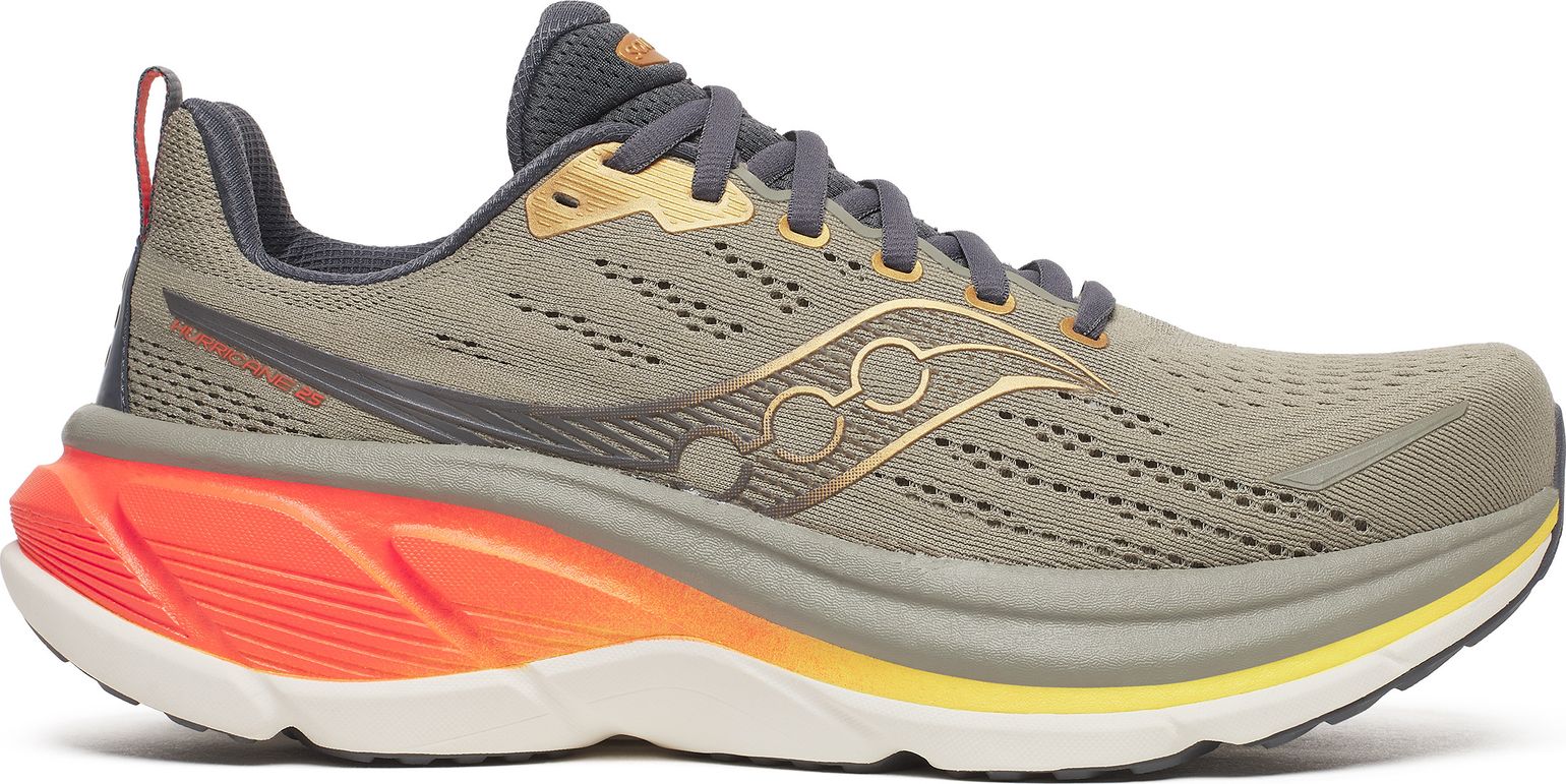 Saucony Men's Hurricane 25 Laurel/fire
