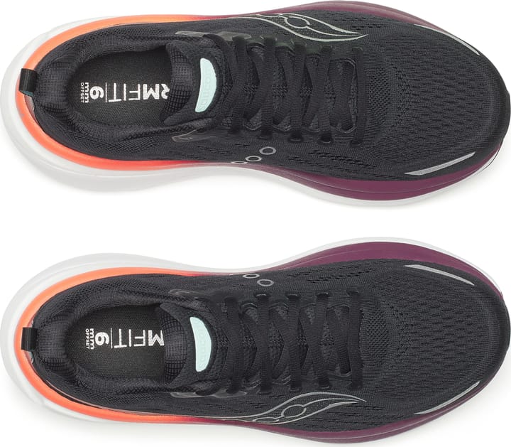 Saucony Men's Hurricane 25 Black/crimson Saucony