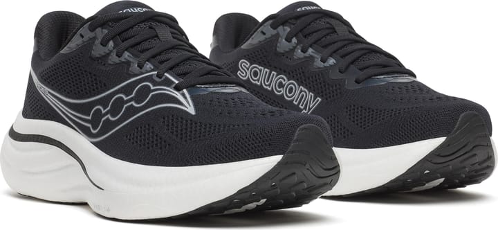 Saucony Women's Ride 19 Wide Black/silver Saucony