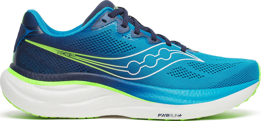 Saucony Men's Ride 19 Cobalt/Slime