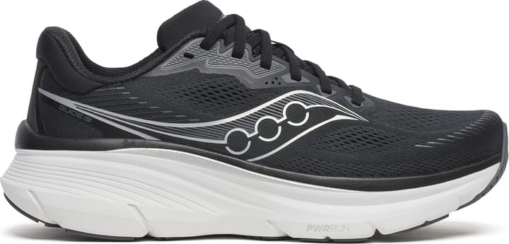 Saucony Men's Guide 19 Wide Black/silver Saucony