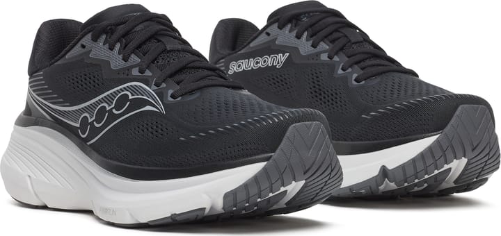 Saucony Men's Guide 19 Wide Black/silver Saucony