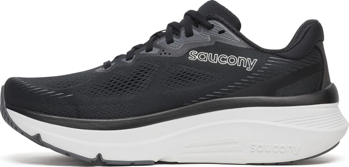 Saucony Men's Guide 19 Wide Black/silver Saucony