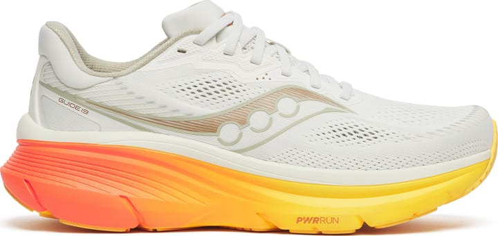 Saucony Men's Guide 19 Ivory/fire Saucony