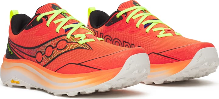 Saucony Men's Peregrine 16 Fire/black Saucony