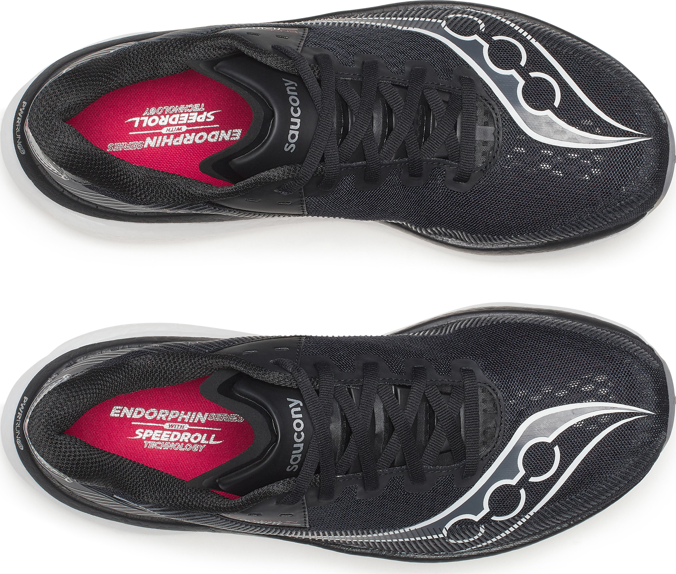 Saucony Endorphin Azura Mens 12 Black White Athletic Running Shoes Worn Once Saucony Men main image 4