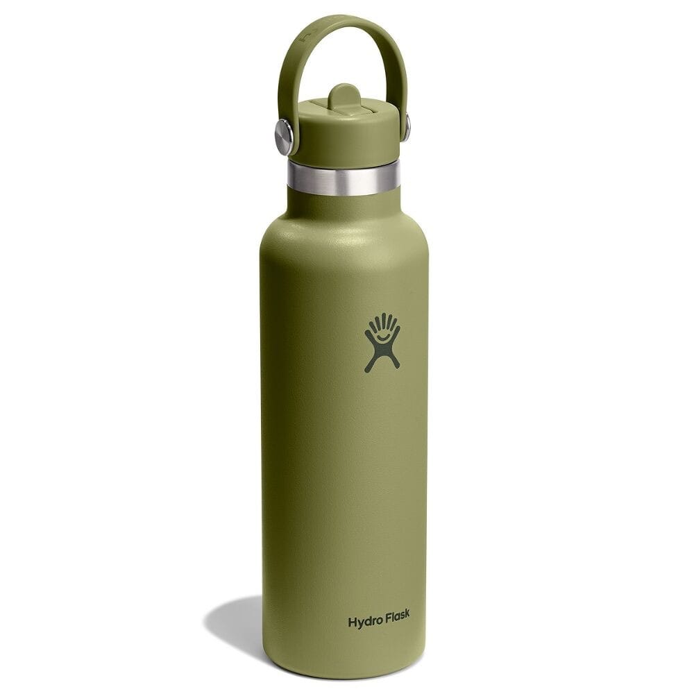 Hydro Flask 621ml Standard Flex Straw Cap Palmer Green