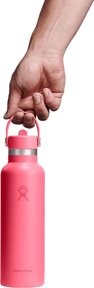 Hydro Flask 621ml Standard Flex Straw Cap Popstar Pink Hydro Flask