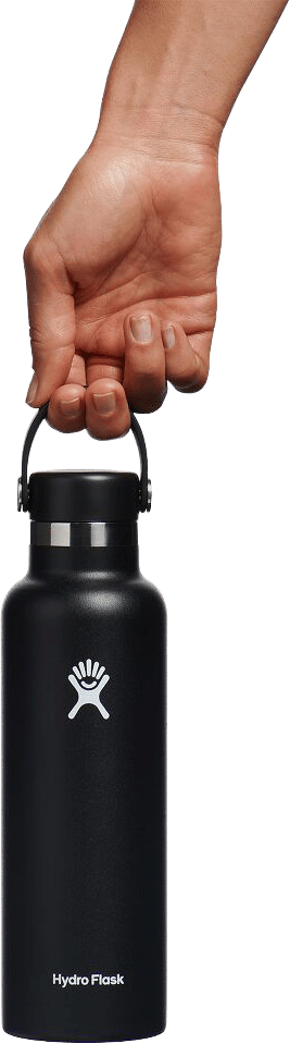 Hydro Flask 621ml Standard Flex Cap Black Hydro Flask