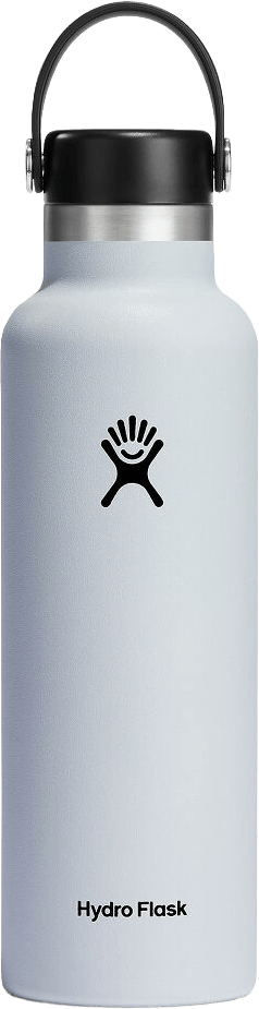 Hydro Flask 621ml Standard Flex Cap White