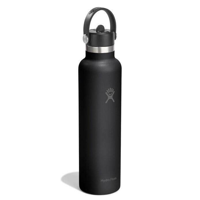 Hydro Flask 621ml Standard Flex Straw Cap Black Hydro Flask