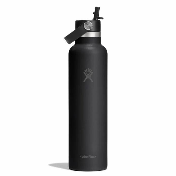 Hydro Flask 621ml Standard Flex Straw Cap Black Hydro Flask