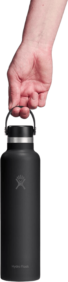 Hydro Flask Standard Flex Cap 709ml  Black Hydro Flask