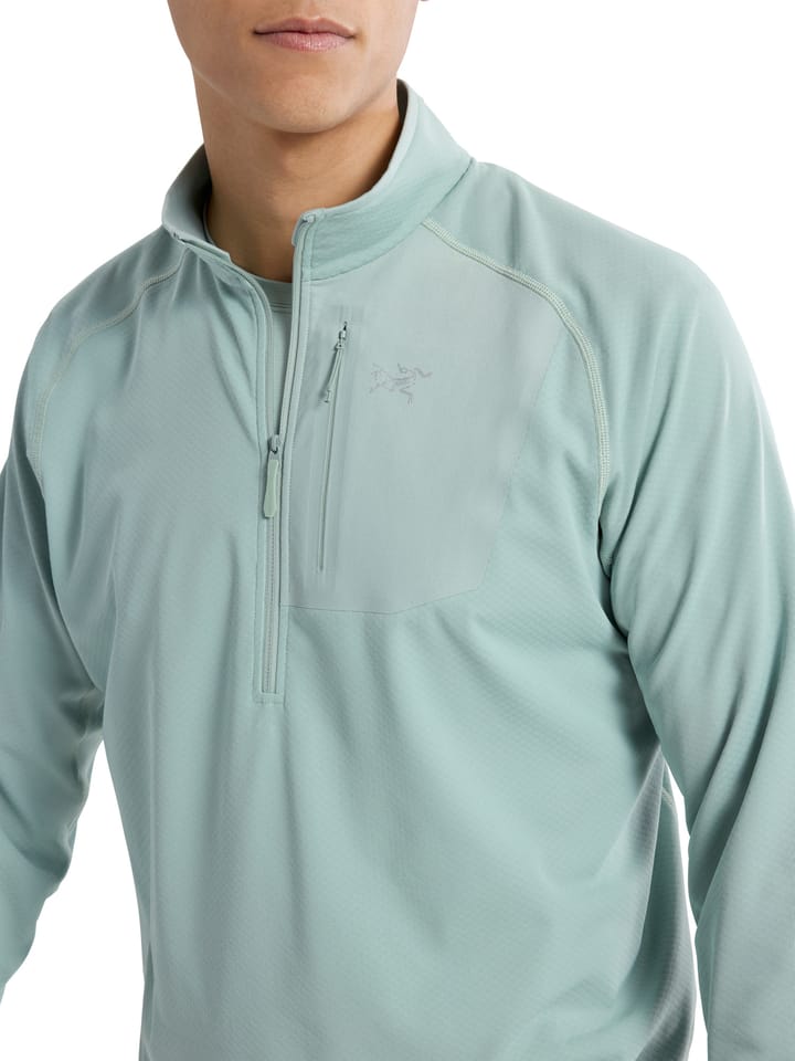 Arc'teryx Men's Delta 1/2 Zip Stone Green Arc'teryx