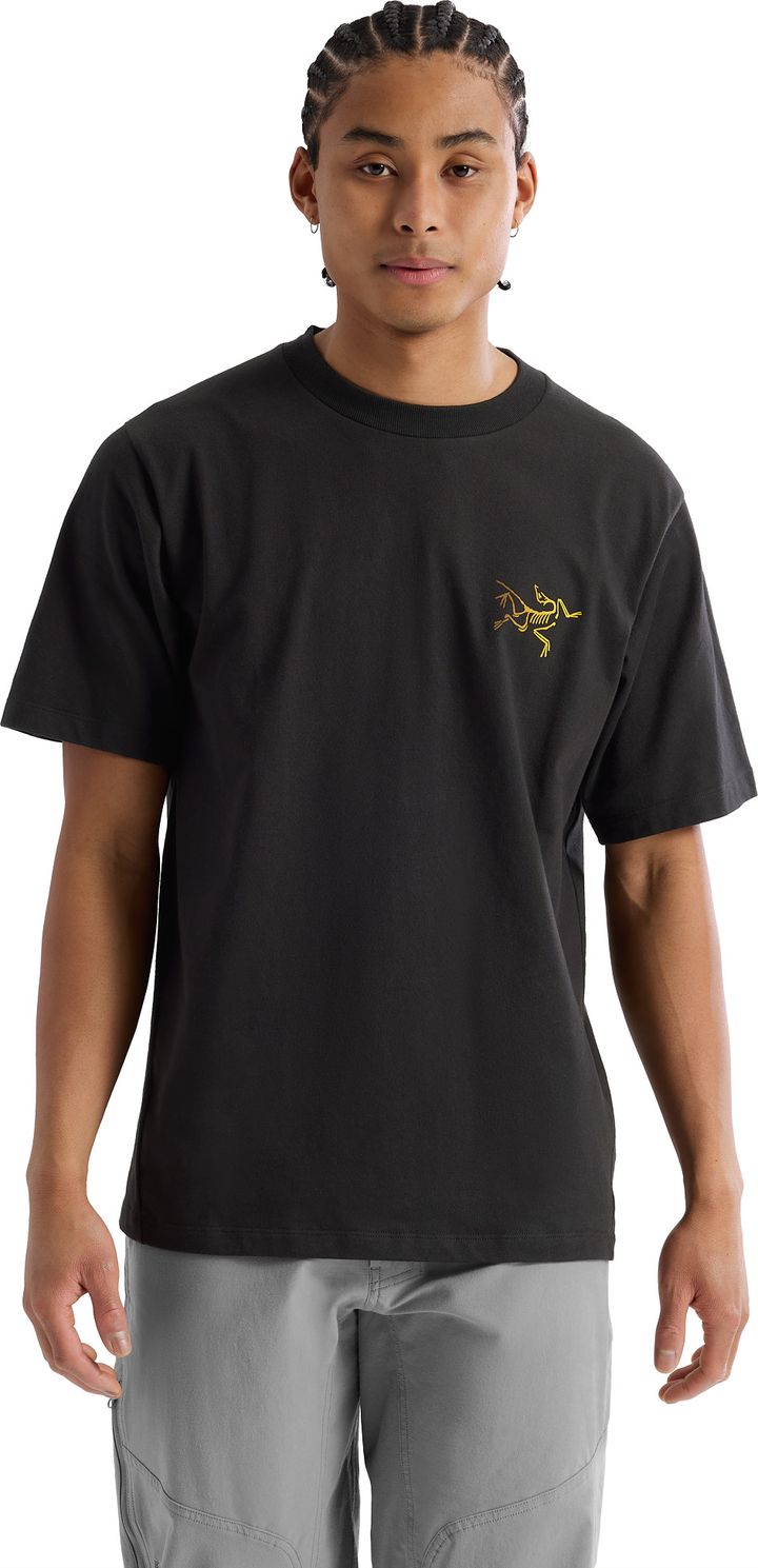 Arc'teryx Men's Kragg Cotton Logo Shortsleeve 24k Black Arc'teryx