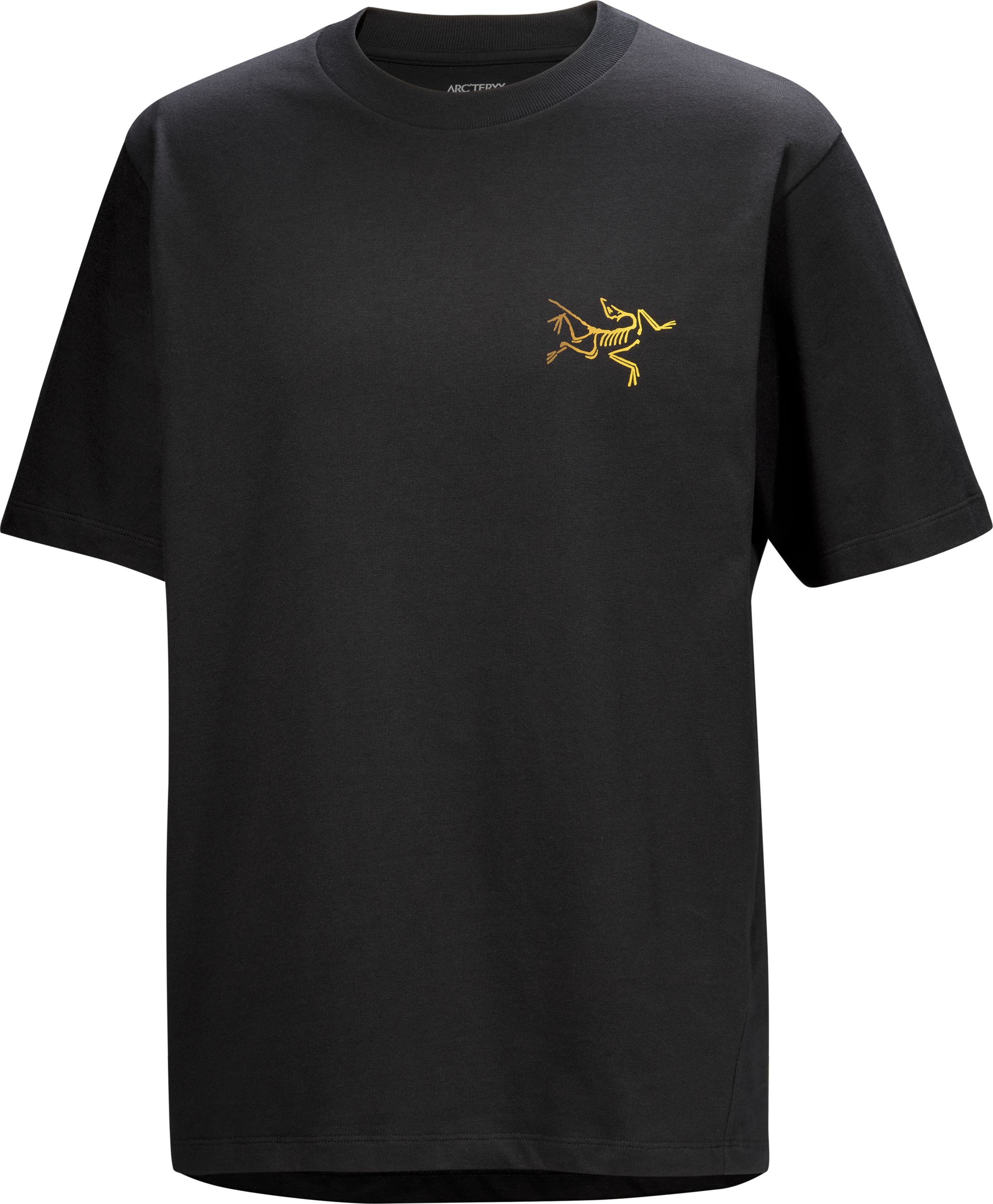 Arc'teryx Men's Kragg Cotton Logo Shortsleeve 24k Black