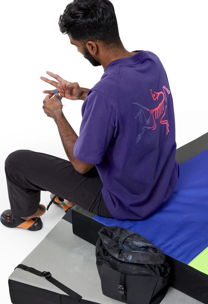 Arc'teryx Men's Kragg Cotton Logo Shortsleeve Soulsonic / Dynasty Arc'teryx Arc'teryx Men's Kragg Cotton Logo Shortsleeve Soulsonic / Dynasty Arc'teryx