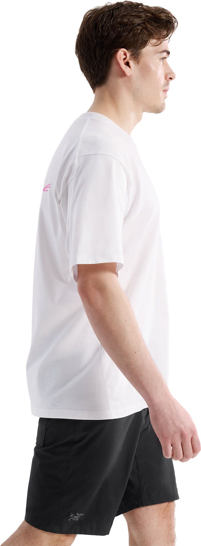 Arc'teryx Men's Kragg Cotton Logo Shortsleeve White Light / Soul Arc'teryx Arc'teryx Men's Kragg Cotton Logo Shortsleeve White Light / Soul Arc'teryx