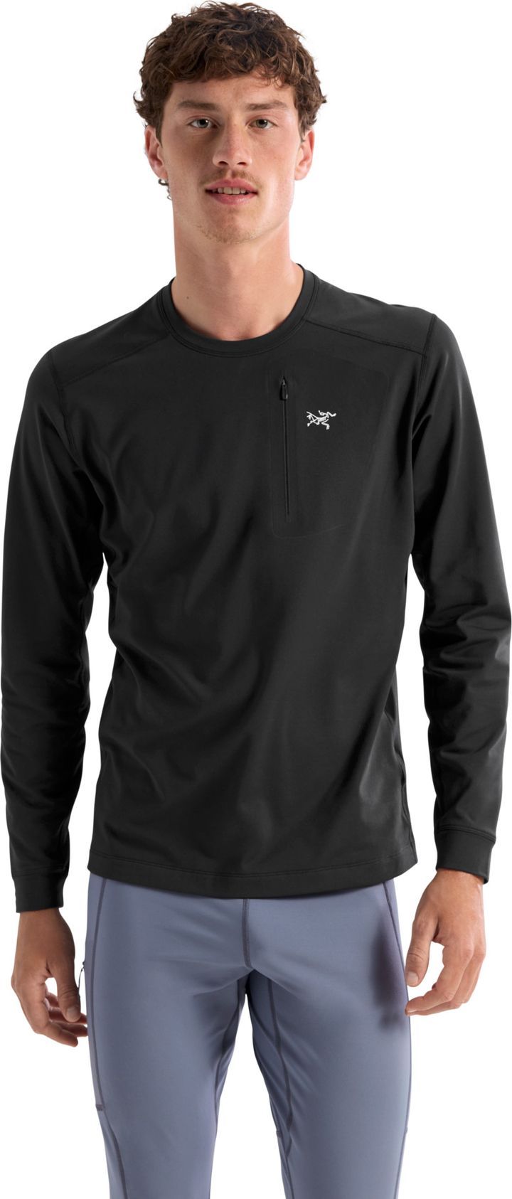 Arc'teryx Men's Rho Lt Crew Neck Black Arc'teryx