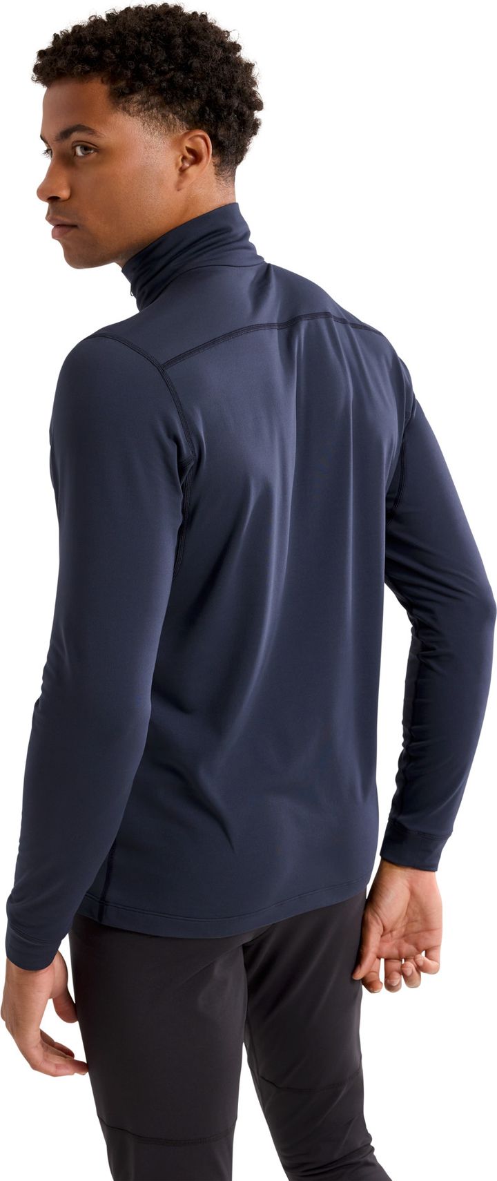 Arc'teryx Men's Rho Lt Zip Neck Black Sapphire Arc'teryx Arc'teryx Men's Rho Lt Zip Neck Black Sapphire Arc'teryx