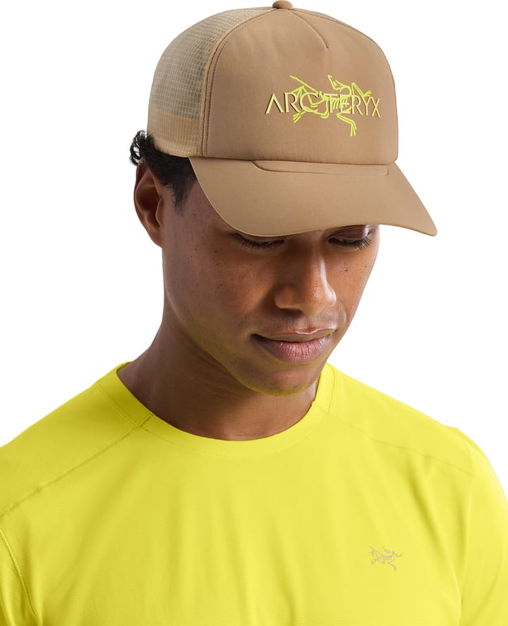Arc'teryx Bird Word Trucker Hat Canvas/Euphoria Arc'teryx
