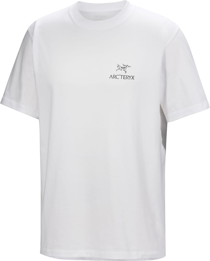 Arc'teryx Men's Kragg SL Cotton Bird Word Shortsleeve White Light/Black Arc'teryx