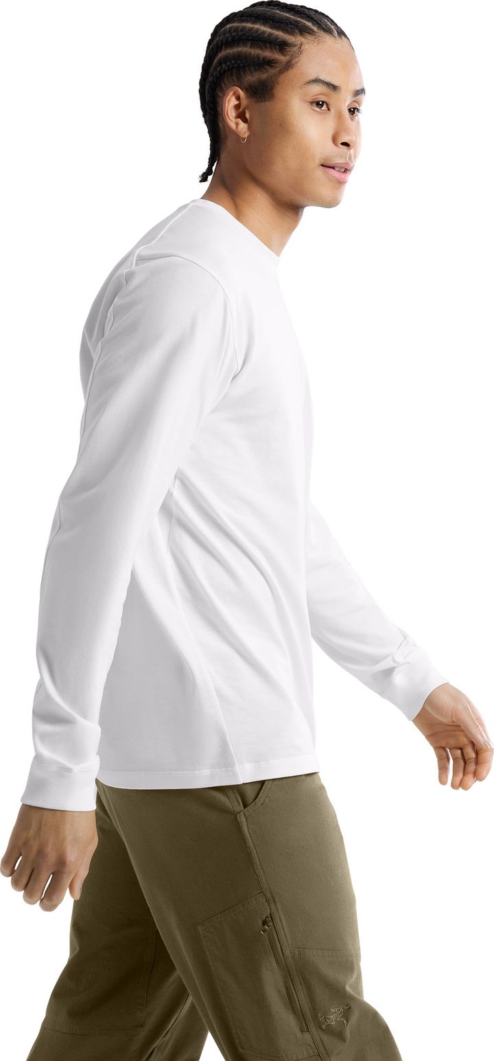 Arc'teryx Men's Kragg SL Cotton Longsleeve Shirt  White Light Arc'teryx