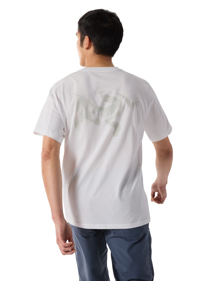 Arc'teryx Men's Kragg Sl Cotton Blurred Bird Ss White Light / Atmos Arc'teryx
