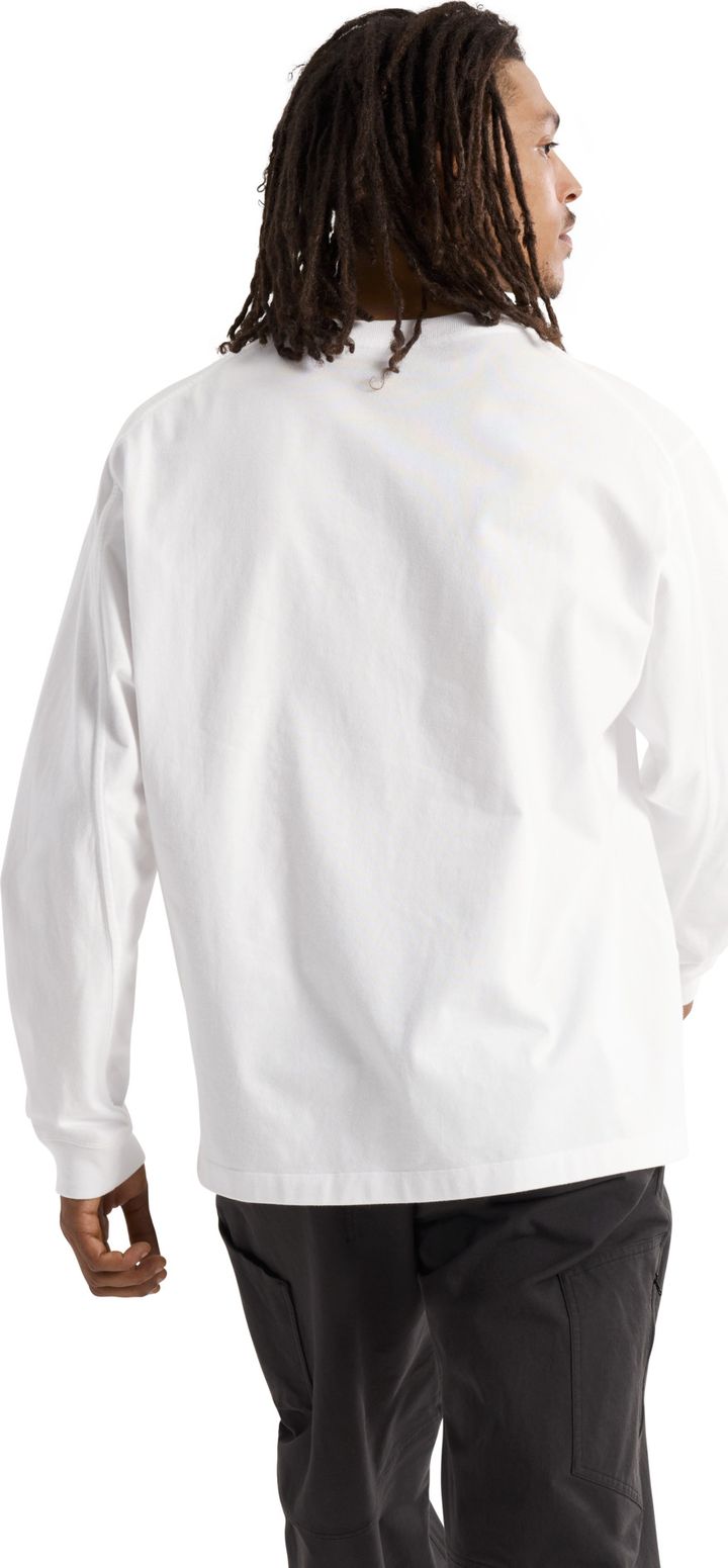 Arc'teryx Men's Kragg Cotton Longsleeve White Light / Black Arc'teryx