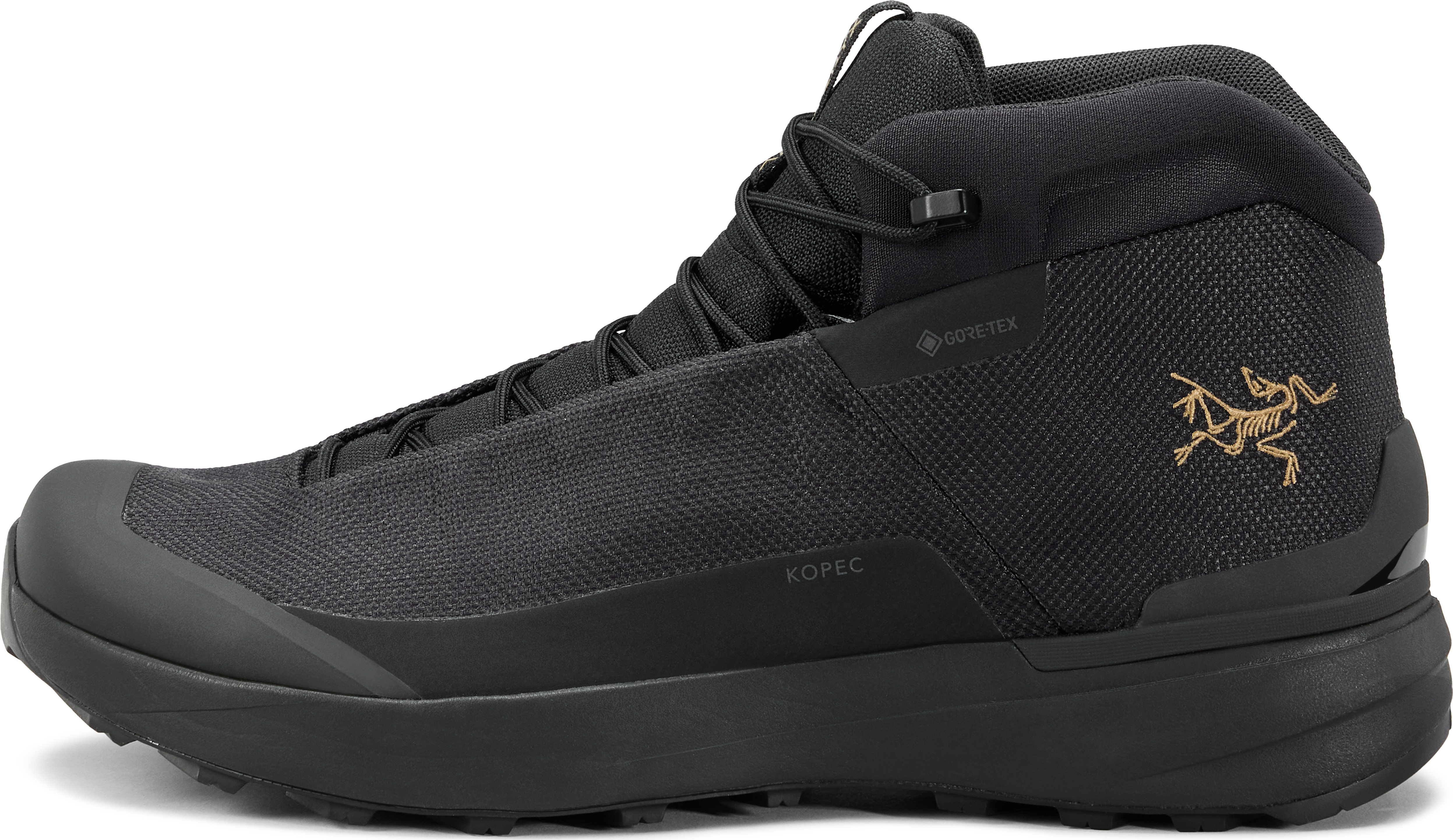 Arc'teryx Men's Kopec Mid Gore-Tex Black / Black Friluftsstøvler 41 1/3