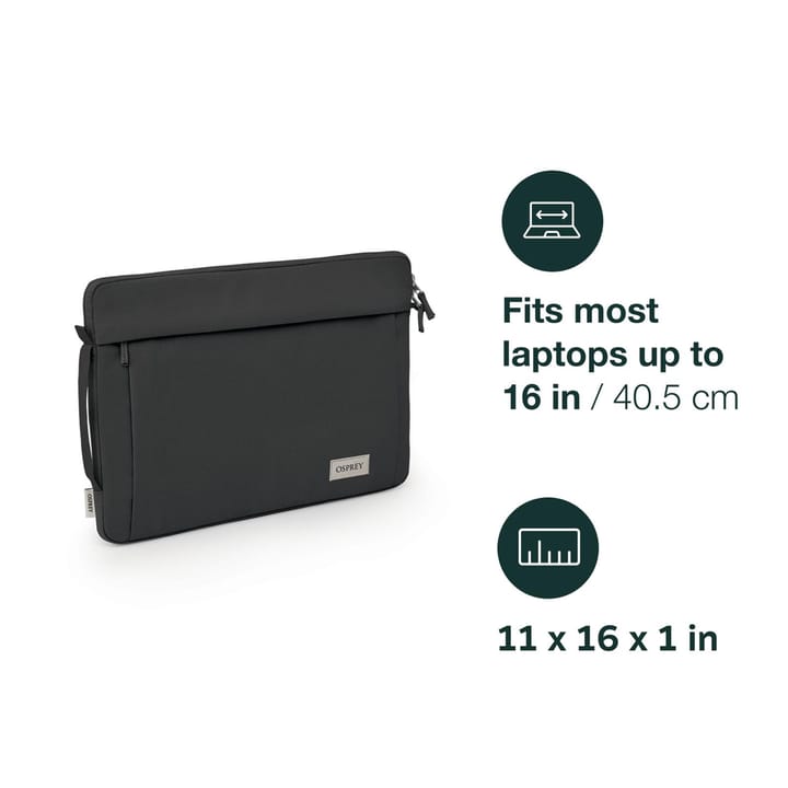 Osprey Arcane Laptop Sleeve 16 Inch Black Osprey