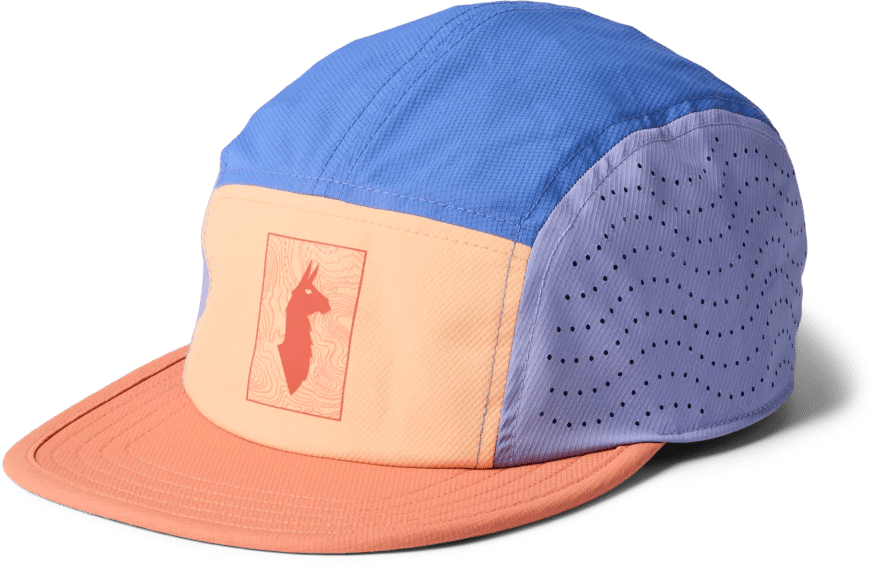 Cotopaxi Tech Plus 5-Panel Hat Cantaloupe/Grapefruit