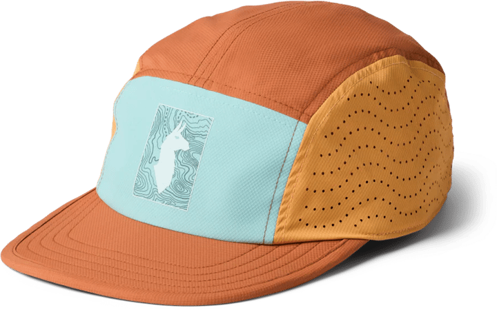 Cotopaxi Tech Plus 5-Panel Hat Tide Pool/Whiskey Cotopaxi