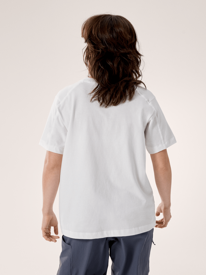 Arc'teryx Women's Kragg Cotton Little Bird Crew Short Sleeve Shirt White Light/White Arc'teryx