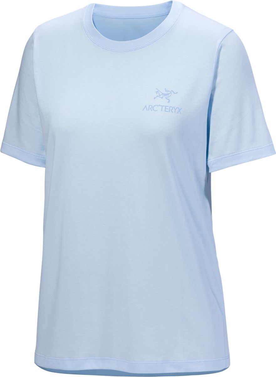 Arc'teryx Women's Kragg Sl Cotton Emblem Crew Shortsleeve Alpine Blue
